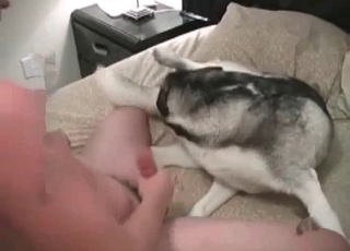 Stunning doggy fucked hard in missionary pose