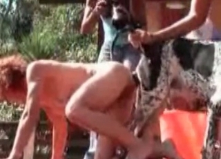 Bitchy chick does love her retriever
