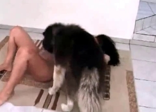 Doggy filling out her wet crack