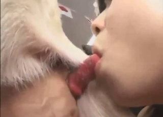 Zoophile lady wants to fuck dogs real hard