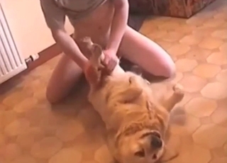 Sexy zoophile is going to RAVAGE that animal