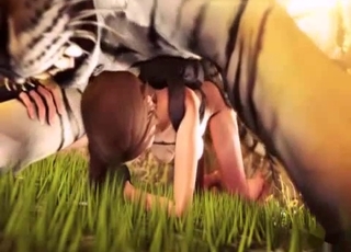 3D bestiality XXX with amazing stallion